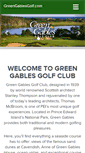 Mobile Screenshot of greengablesgolf.com